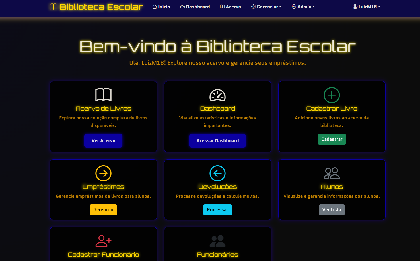 Sistema de Gerenciamento de Biblioteca