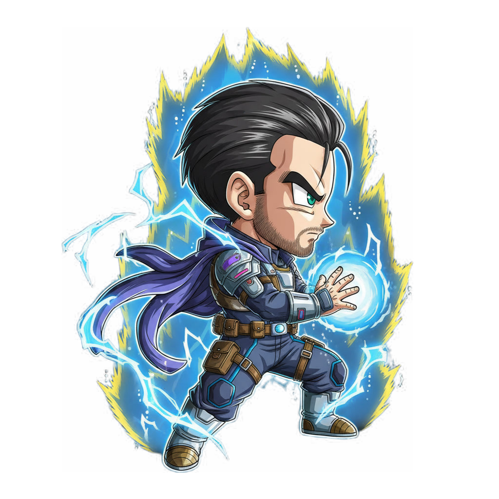 Avatar estilizado Luiz IA